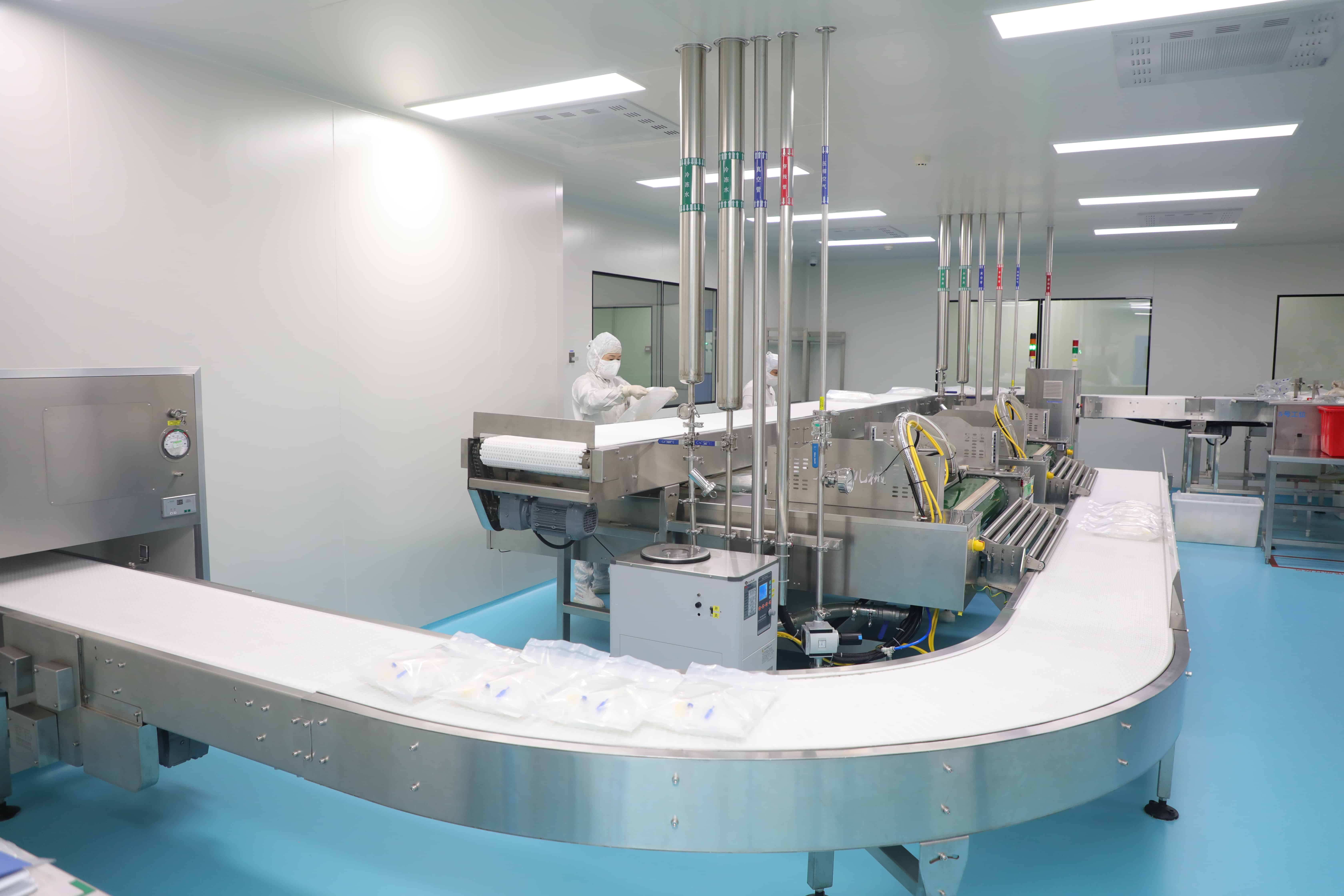 现代化药品标准化生产线